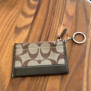 Coach card case